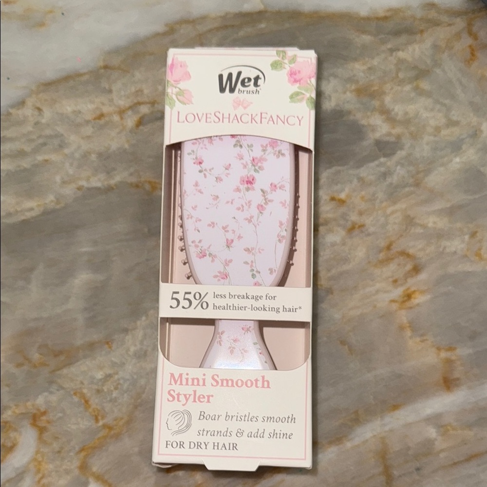 LoveShackFancy Mini Smooth Styler - Pink Floral